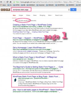 NetWebbing on Google's Page 1!